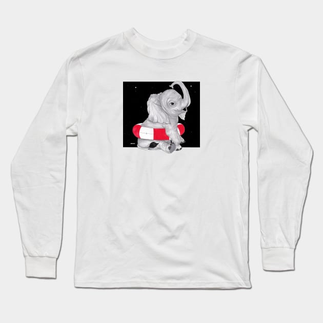 floaty Long Sleeve T-Shirt by MOKO